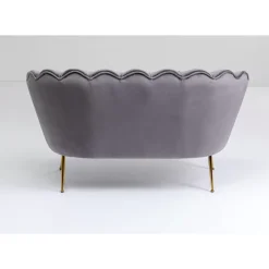 Sofas & Couches|KARE Design Sofa Water Lily 2-Sitzer Grau 132Cm