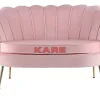 Sofas & Couches|KARE Design Sofa Water Lily 2-Sitzer Rosa