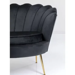 Sofas & Couches|KARE Design Sofa Water Lily 2-Sitzer Schwarz 132Cm
