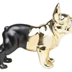 Deko & Geschenkartikel|KARE Design Spardose Bulldog Gold-Schwarz