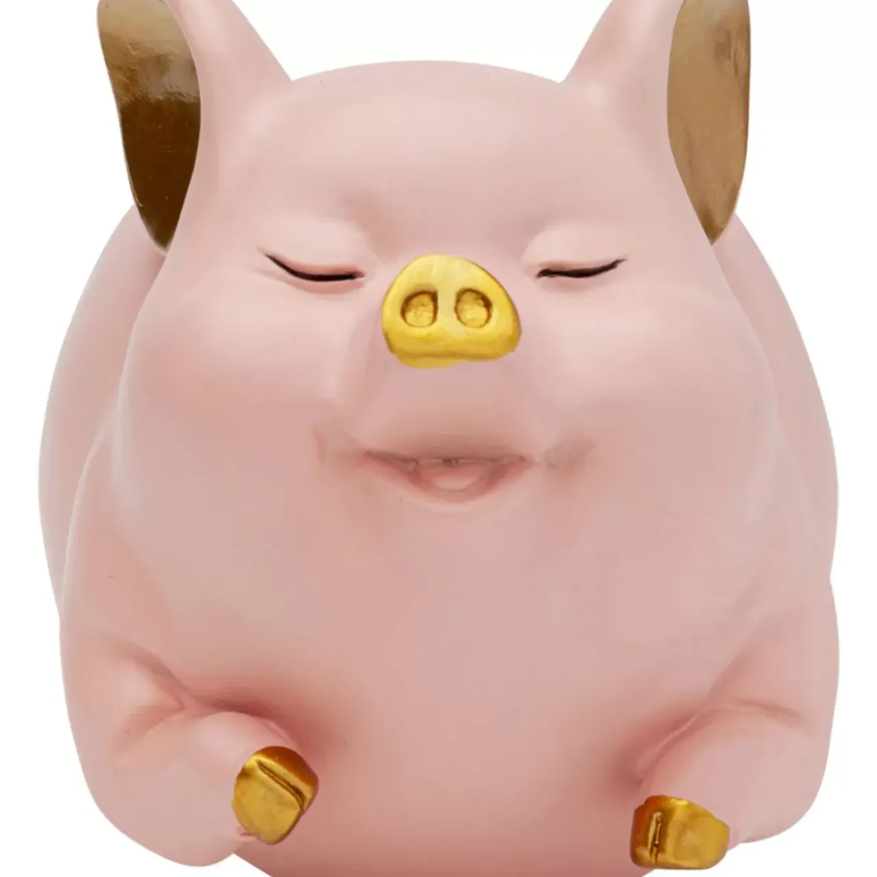 Deko & Geschenkartikel|KARE Design Spardose Happy Pig Rosa