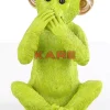 Deko & Geschenkartikel|KARE Design Spardose Monkey Iwazaru Grun