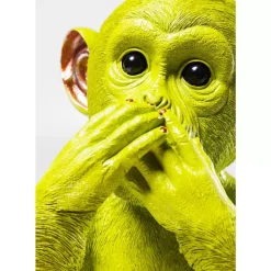 Deko & Geschenkartikel|KARE Design Spardose Monkey Iwazaru Grun