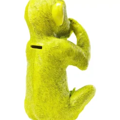 Deko & Geschenkartikel|KARE Design Spardose Monkey Iwazaru Grun