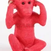 Deko & Geschenkartikel|KARE Design Spardose Monkey Kikazaru Rot
