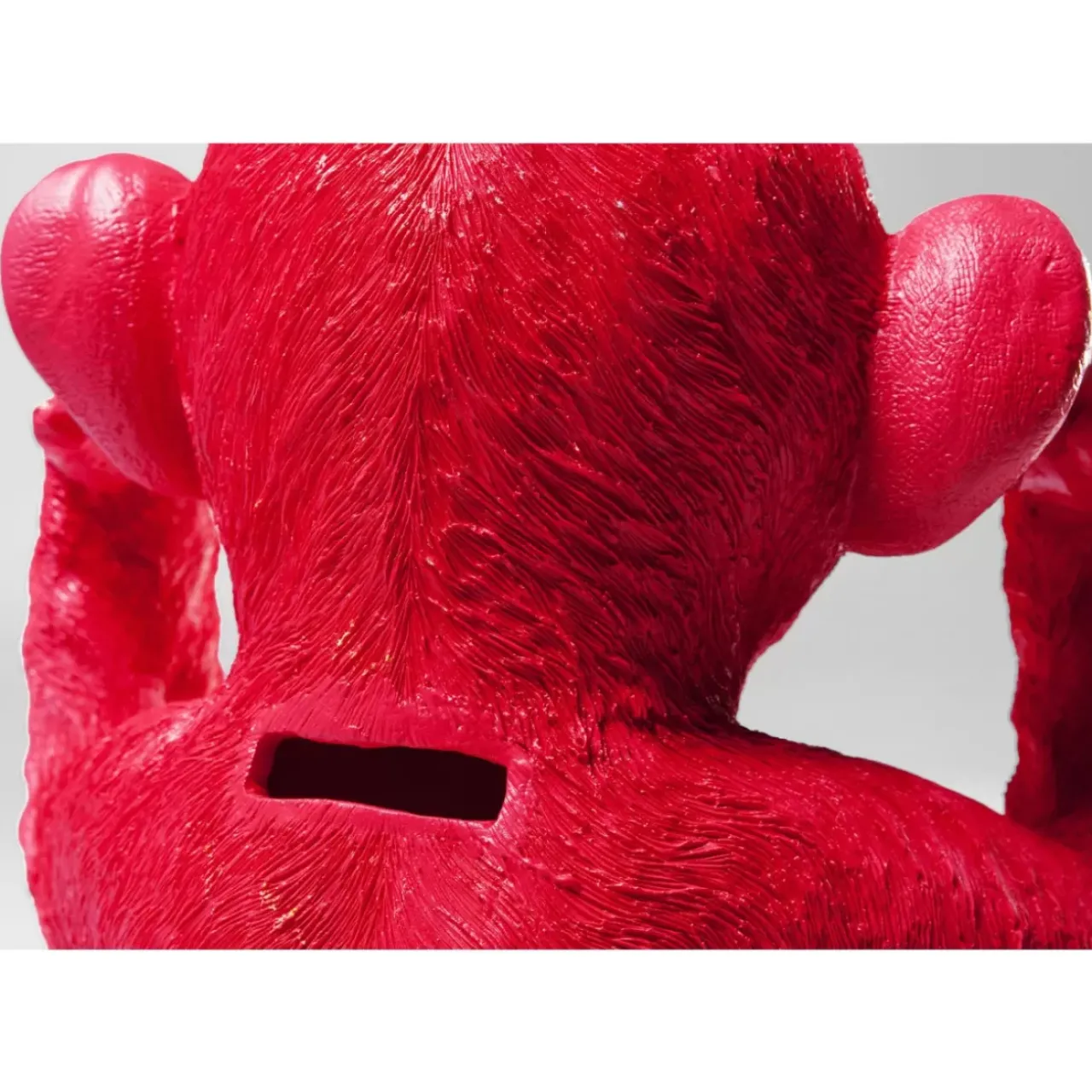 Deko & Geschenkartikel|KARE Design Spardose Monkey Kikazaru Rot