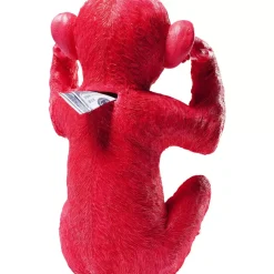 Deko & Geschenkartikel|KARE Design Spardose Monkey Kikazaru Rot