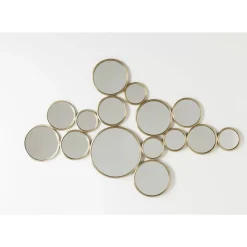 Spiegel|KARE Design Spiegel Bubbles Messing 183X93Cm