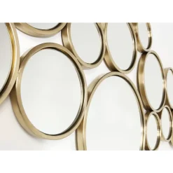 Spiegel|KARE Design Spiegel Bubbles Messing 183X93Cm