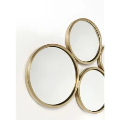 Spiegel|KARE Design Spiegel Bubbles Messing 183X93Cm