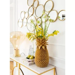 Spiegel|KARE Design Spiegel Bubbles Messing 183X93Cm