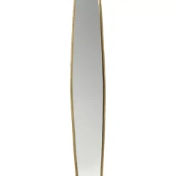 Spiegel|KARE Design Spiegel Clip Brass 32X177Cm