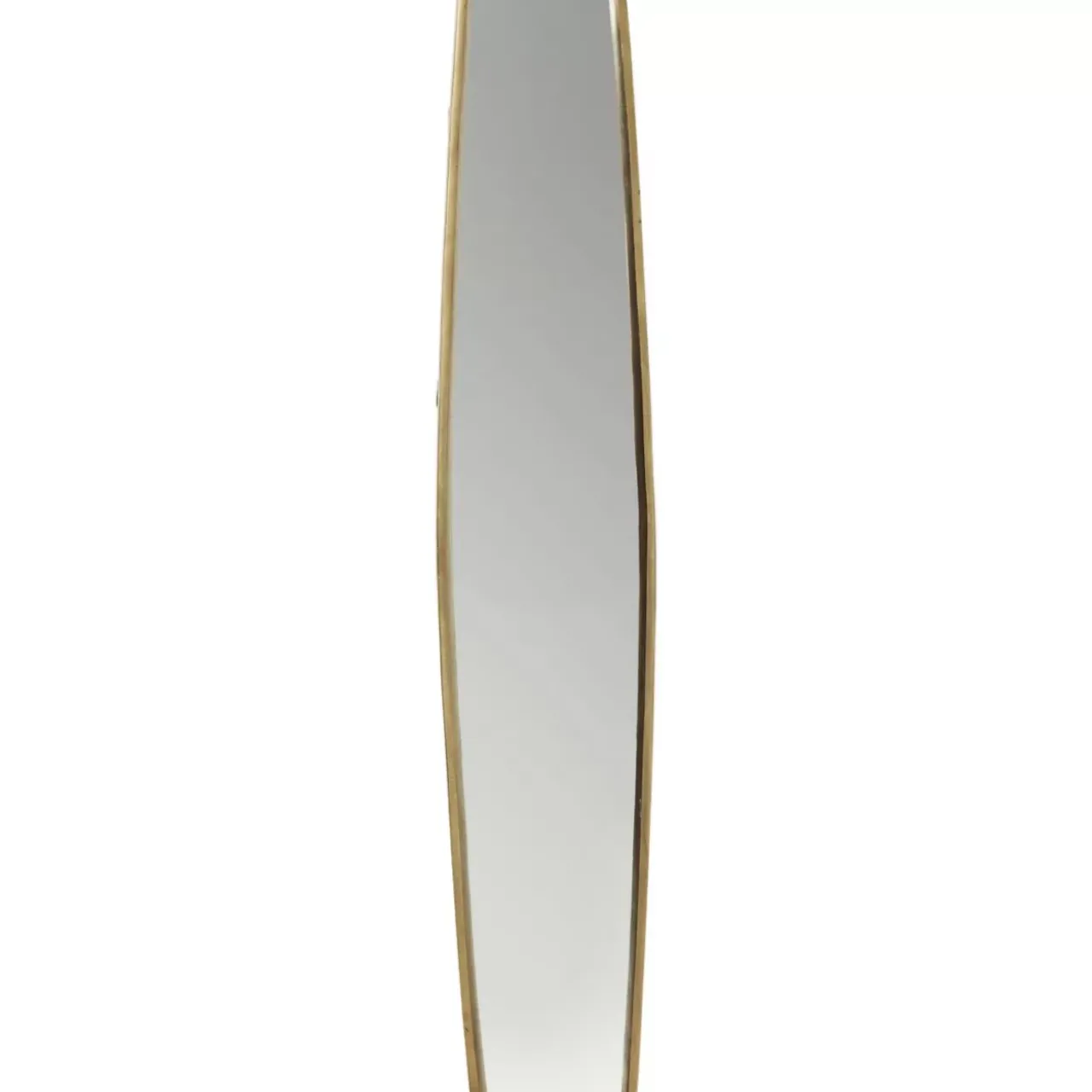 Spiegel|KARE Design Spiegel Clip Brass 32X177Cm