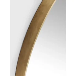 Spiegel|KARE Design Spiegel Curve Mo Brass O100