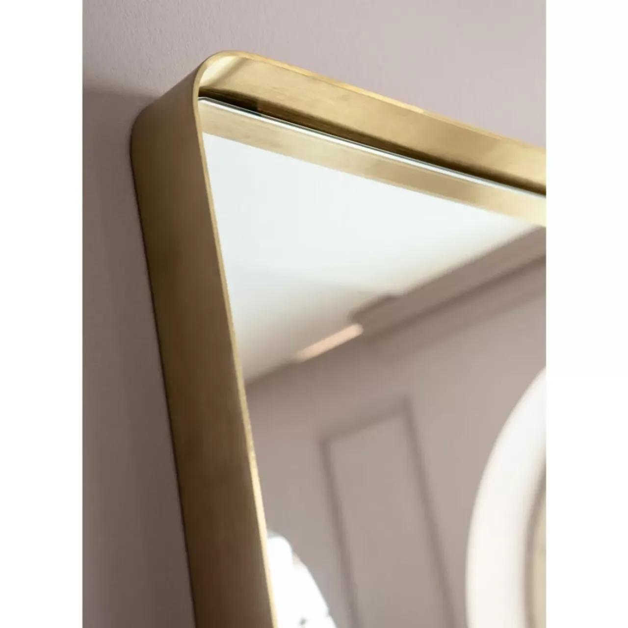 Spiegel|KARE Design Spiegel Curve Mo Brass 70X200Cm