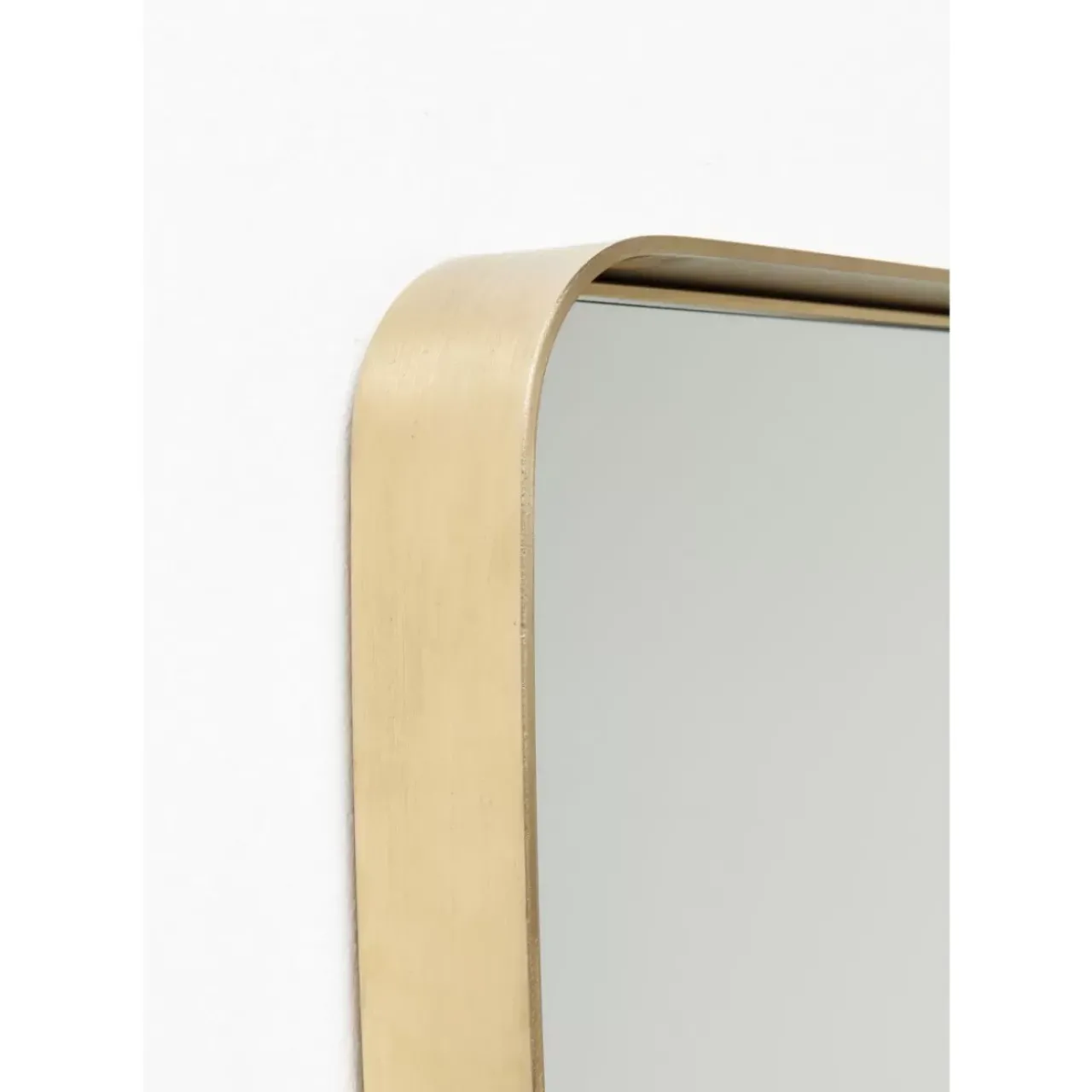 Spiegel|KARE Design Spiegel Curve Rectangular Brass 80X120Cm