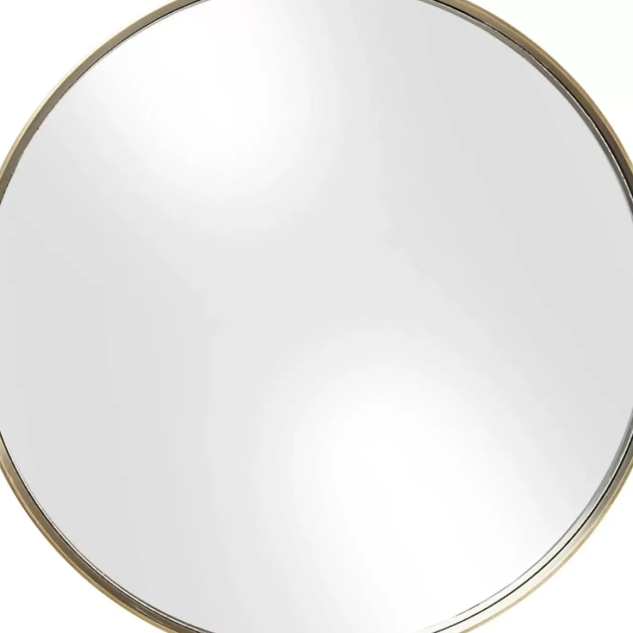 Spiegel|KARE Design Spiegel Curve Round Brass O60Cm