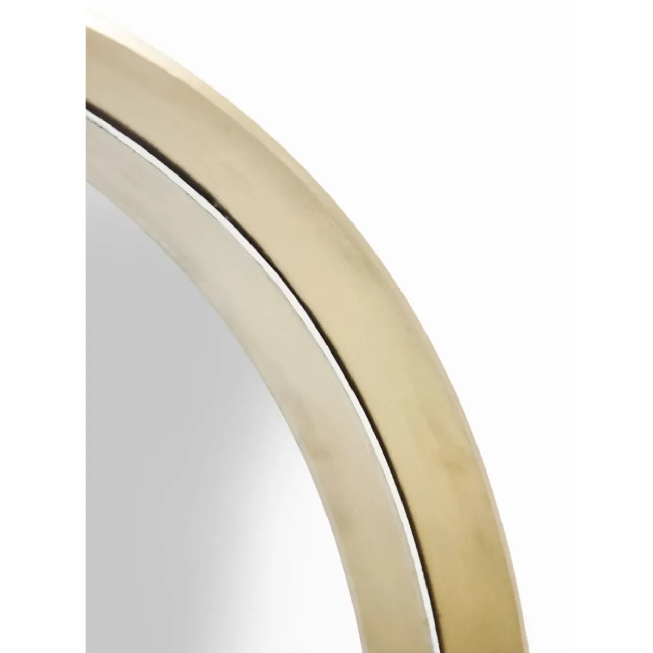 Spiegel|KARE Design Spiegel Curve Round Brass O60Cm