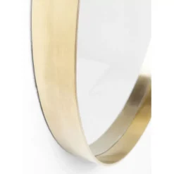 Spiegel|KARE Design Spiegel Curve Round Brass O60Cm