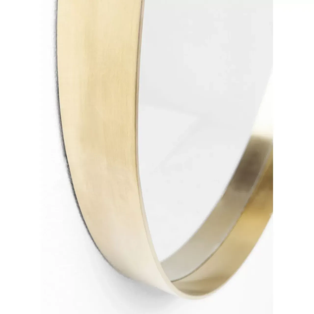 Spiegel|KARE Design Spiegel Curve Round Brass O60Cm