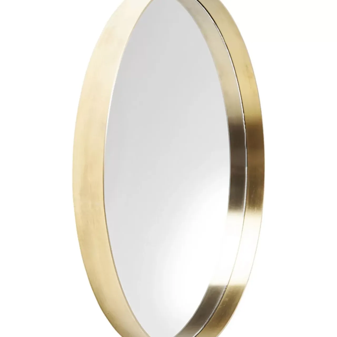 Spiegel|KARE Design Spiegel Curve Round Brass O60Cm