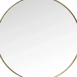 Spiegel|KARE Design Spiegel Curve Round Brass O100Cm
