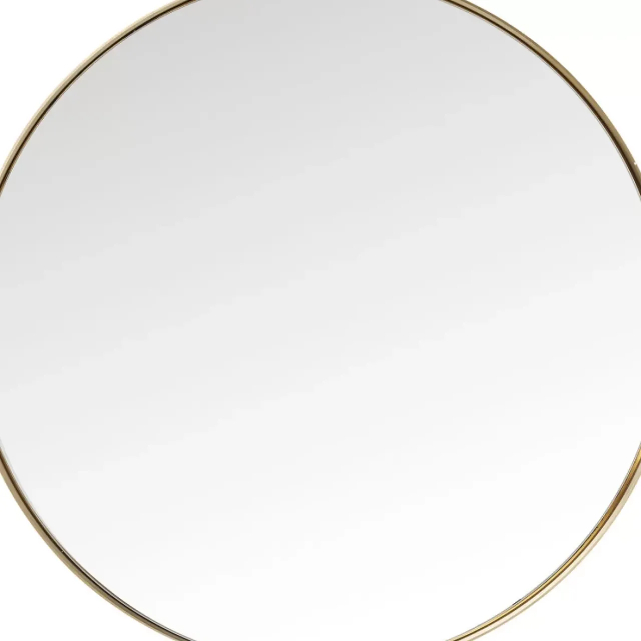 Spiegel|KARE Design Spiegel Curve Round Brass O100Cm