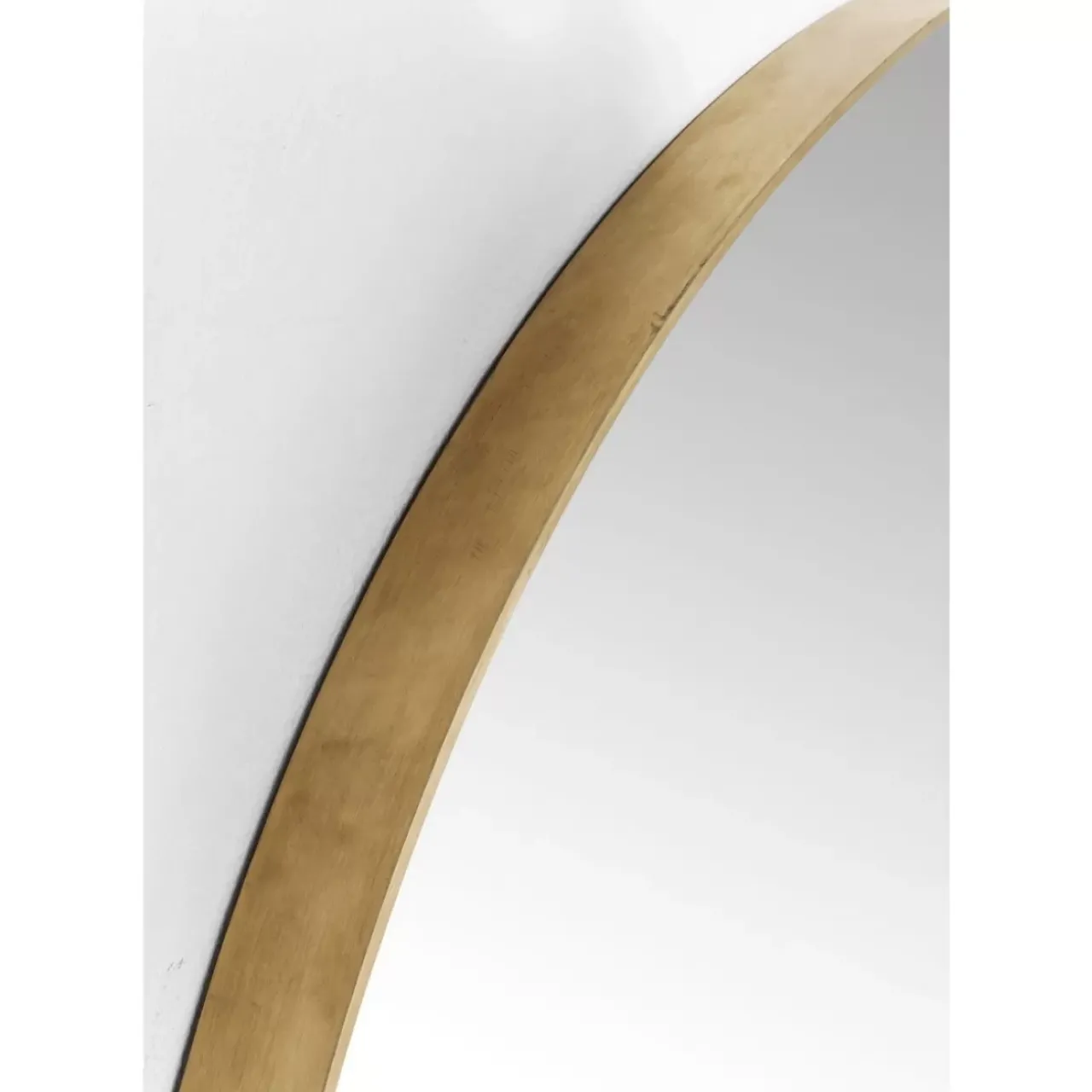 Spiegel|KARE Design Spiegel Curve Round Brass O100Cm