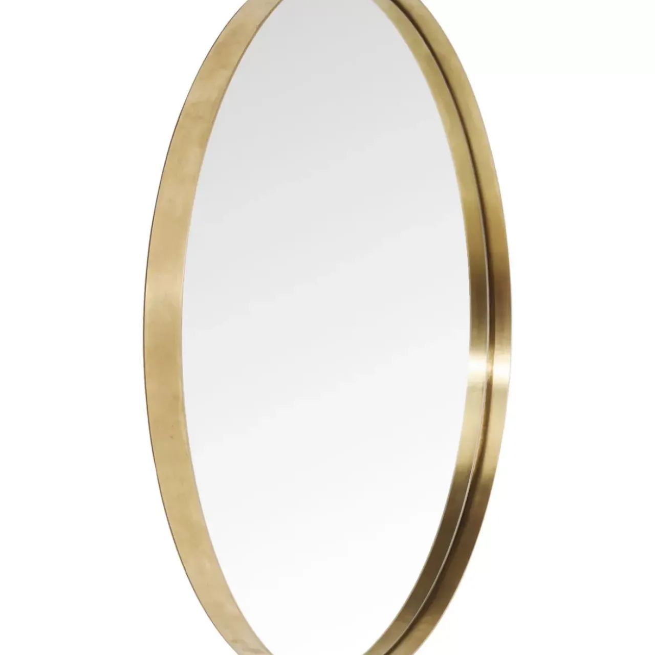 Spiegel|KARE Design Spiegel Curve Round Brass O100Cm