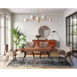 Spiegel|KARE Design Spiegel Curve Round Copper O100Cm