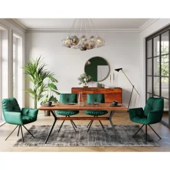 Spiegel|KARE Design Spiegel Curve Round Copper O100Cm