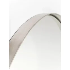 Spiegel|KARE Design Spiegel Curve Round Stainless Steel O100Cm