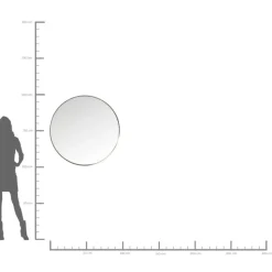Spiegel|KARE Design Spiegel Curve Round Stainless Steel O100Cm