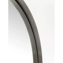 Spiegel|KARE Design Spiegel Curve Round Steel Nature O100Cm