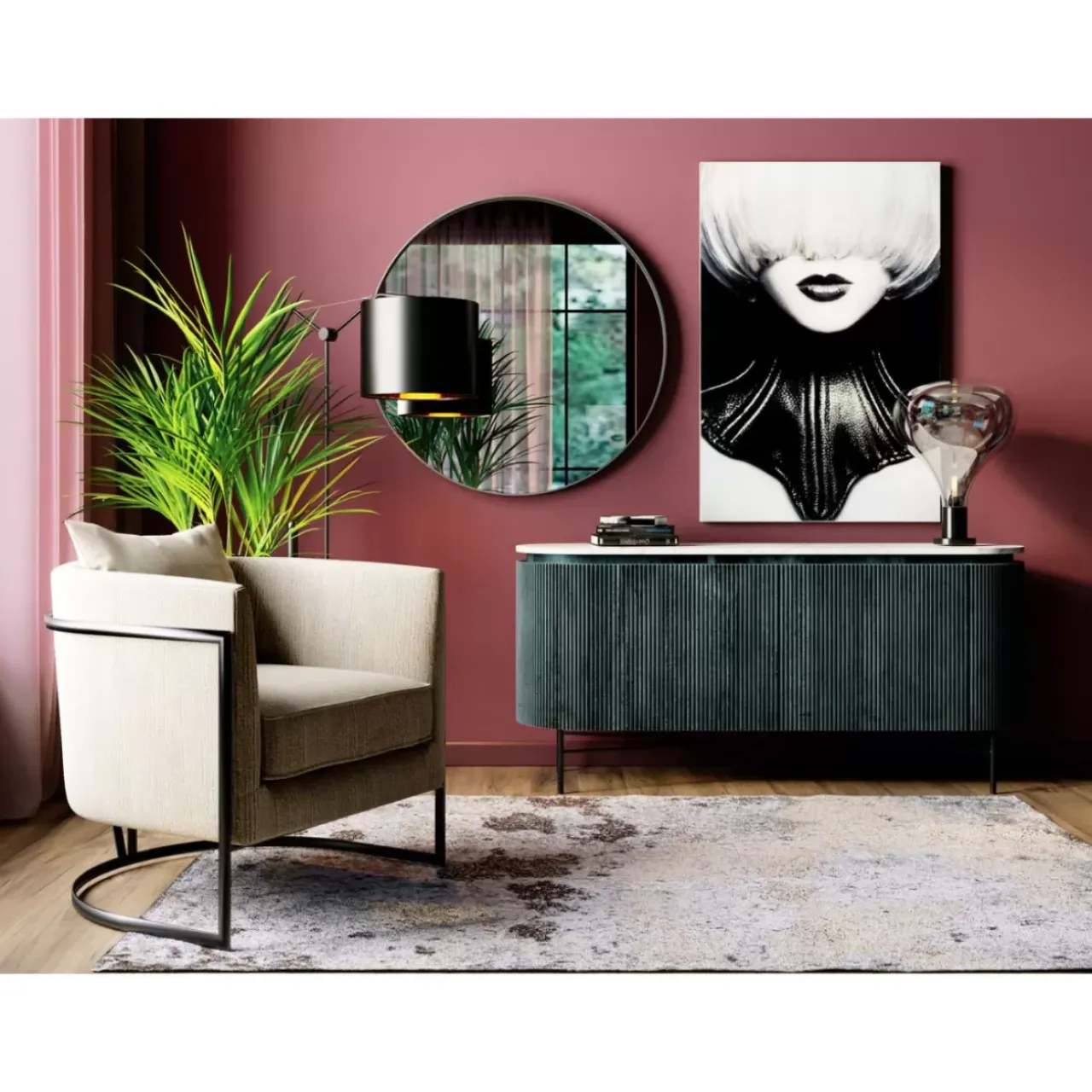 Spiegel|KARE Design Spiegel Curvy Chrom Look O100