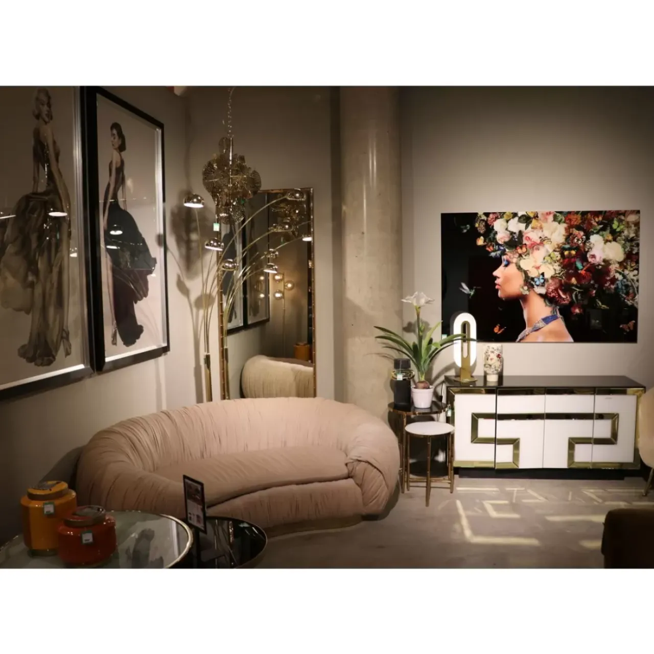 Spiegel|KARE Design Spiegel Hipster Bamboo 80X180Cm