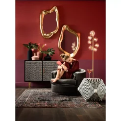 Spiegel|KARE Design Spiegel Hologram Gold 76X119Cm