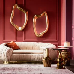Spiegel|KARE Design Spiegel Hologram Gold 76X119Cm
