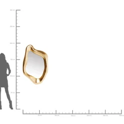 Spiegel|KARE Design Spiegel Hologram Gold 76X119Cm