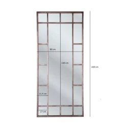 Spiegel|KARE Design Spiegel Window Iron 200X90Cm