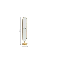 Spiegel|KARE Design Standspiegel Curve Mo 40X170Cm