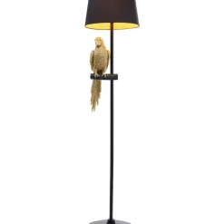 Steh & Bodenleuchten|KARE Design Stehleuchte Animal Parrot Gold 176Cm