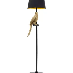 Steh & Bodenleuchten|KARE Design Stehleuchte Animal Parrot Gold 176Cm