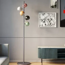 Steh & Bodenleuchten|KARE Design Stehleuchte Calotta Antico 5Er