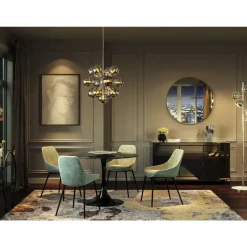 Steh & Bodenleuchten|KARE Design Stehleuchte Calotta Chrome 5Er