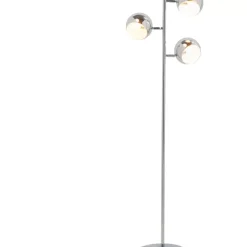 Steh & Bodenleuchten|KARE Design Stehleuchte Calotta Chrome
