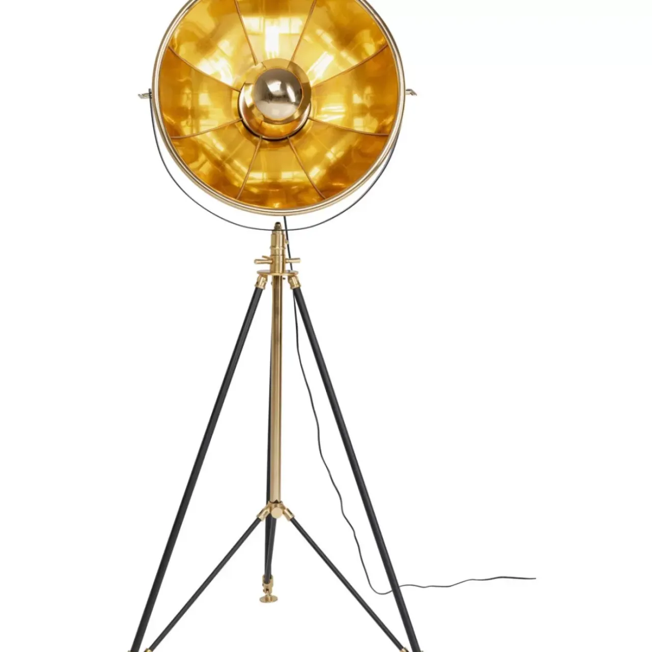 Steh & Bodenleuchten|KARE Design Stehleuchte Cinema Gold 190Cm