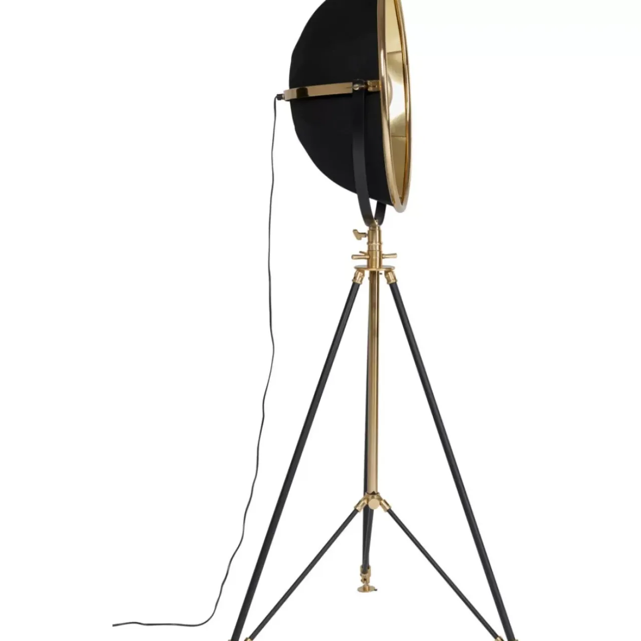 Steh & Bodenleuchten|KARE Design Stehleuchte Cinema Gold 190Cm