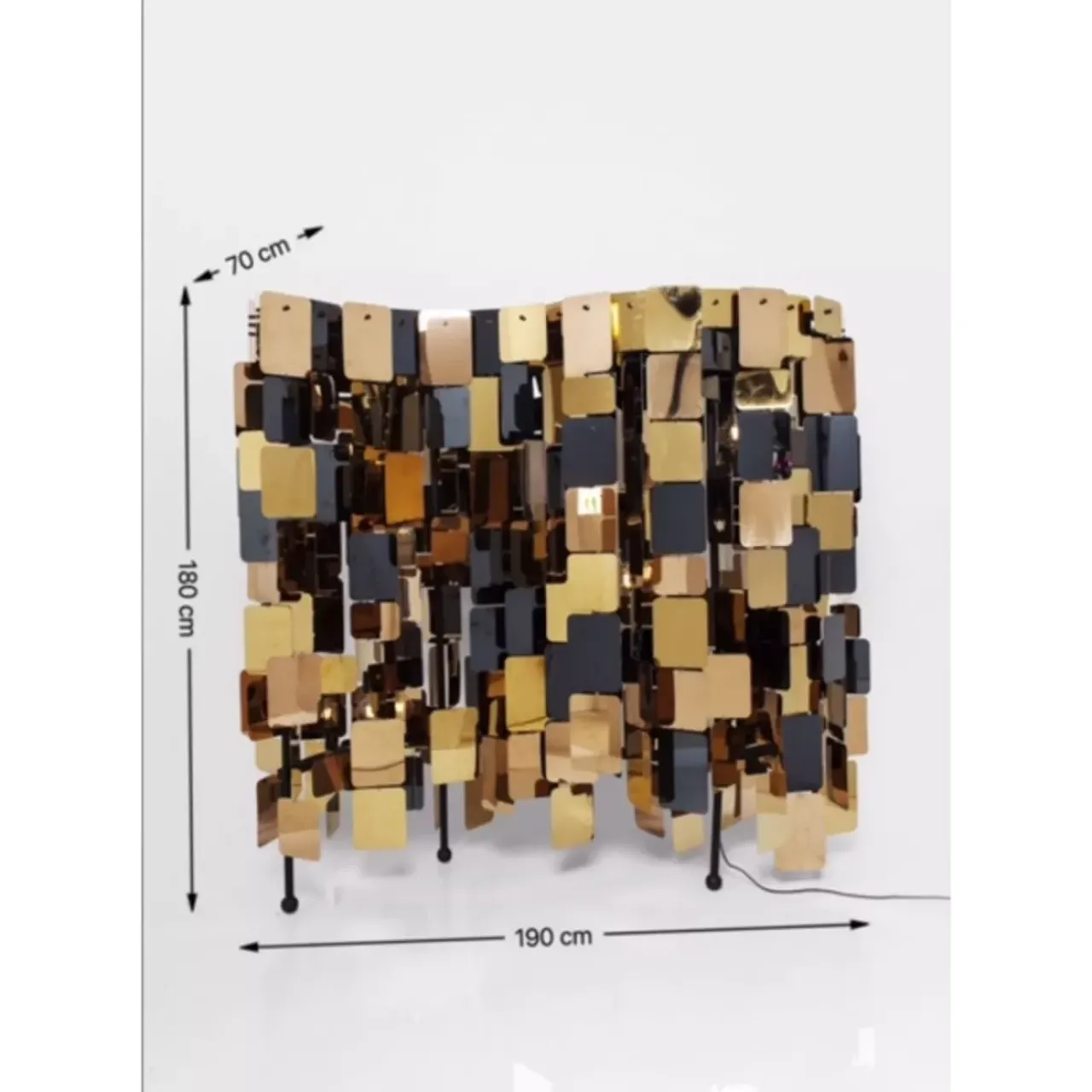 Steh & Bodenleuchten|KARE Design Stehleuchte City Nights Squares 180Cm