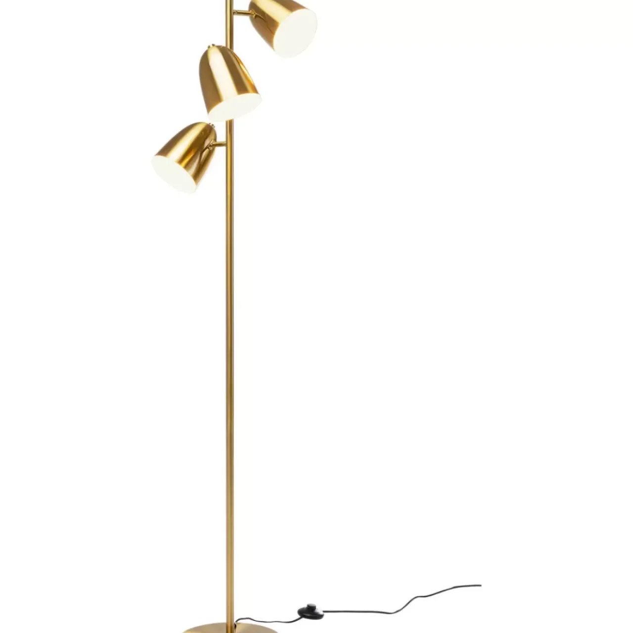 Steh & Bodenleuchten|KARE Design Stehleuchte Dr Notriples Gold 160Cm